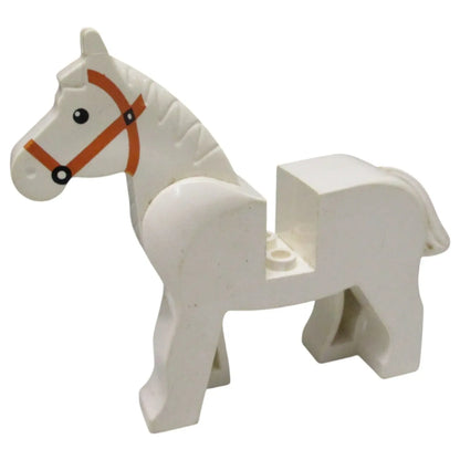 LEGO Zubehör Tiere Pferd  - Weiss - 73408 - Gebraucht Spiele Pirat