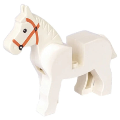 LEGO Zubehör Tiere Pferd  - Weiss - 73408 - Gebraucht Spiele Pirat
