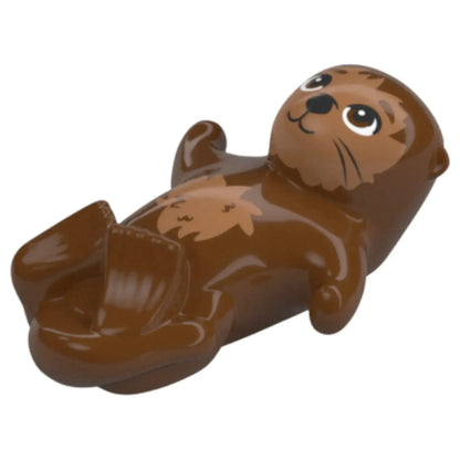 LEGO Zubehör Tiere Seeotter - Braun Spiele Pirat