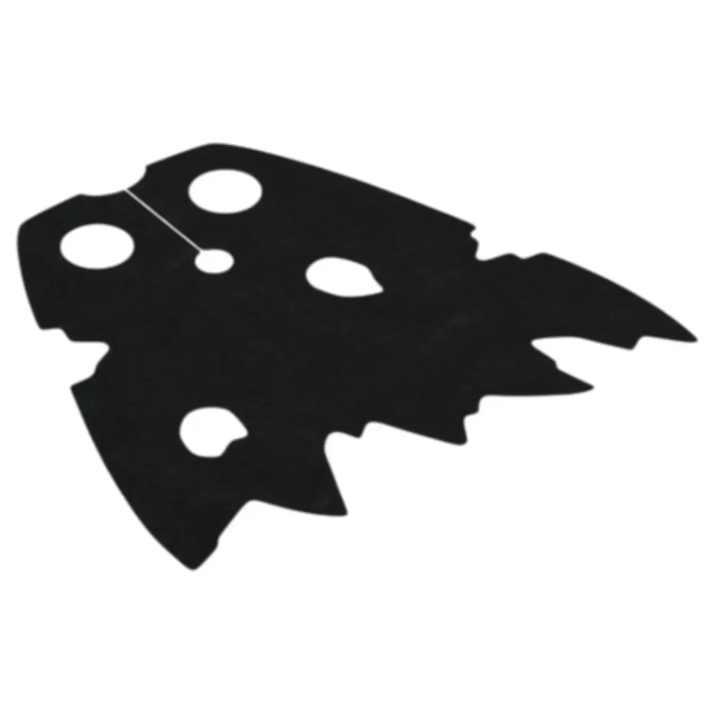 LEGO Zubehör Umhang Cape 4.0cm - Schwarz - 86038u Spiele Pirat