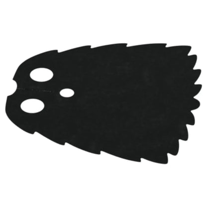 LEGO Zubehör Umhang Cape mit gekerbten Kanten in Felloptik 4.1cm - Schwarz Spiele Pirat
