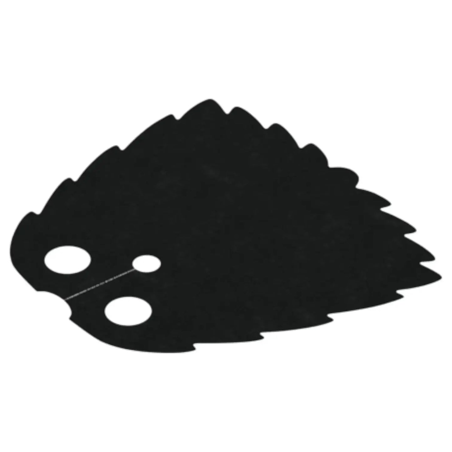 LEGO Zubehör Umhang Cape mit gekerbten Kanten in Felloptik 4.1cm - Schwarz Spiele Pirat