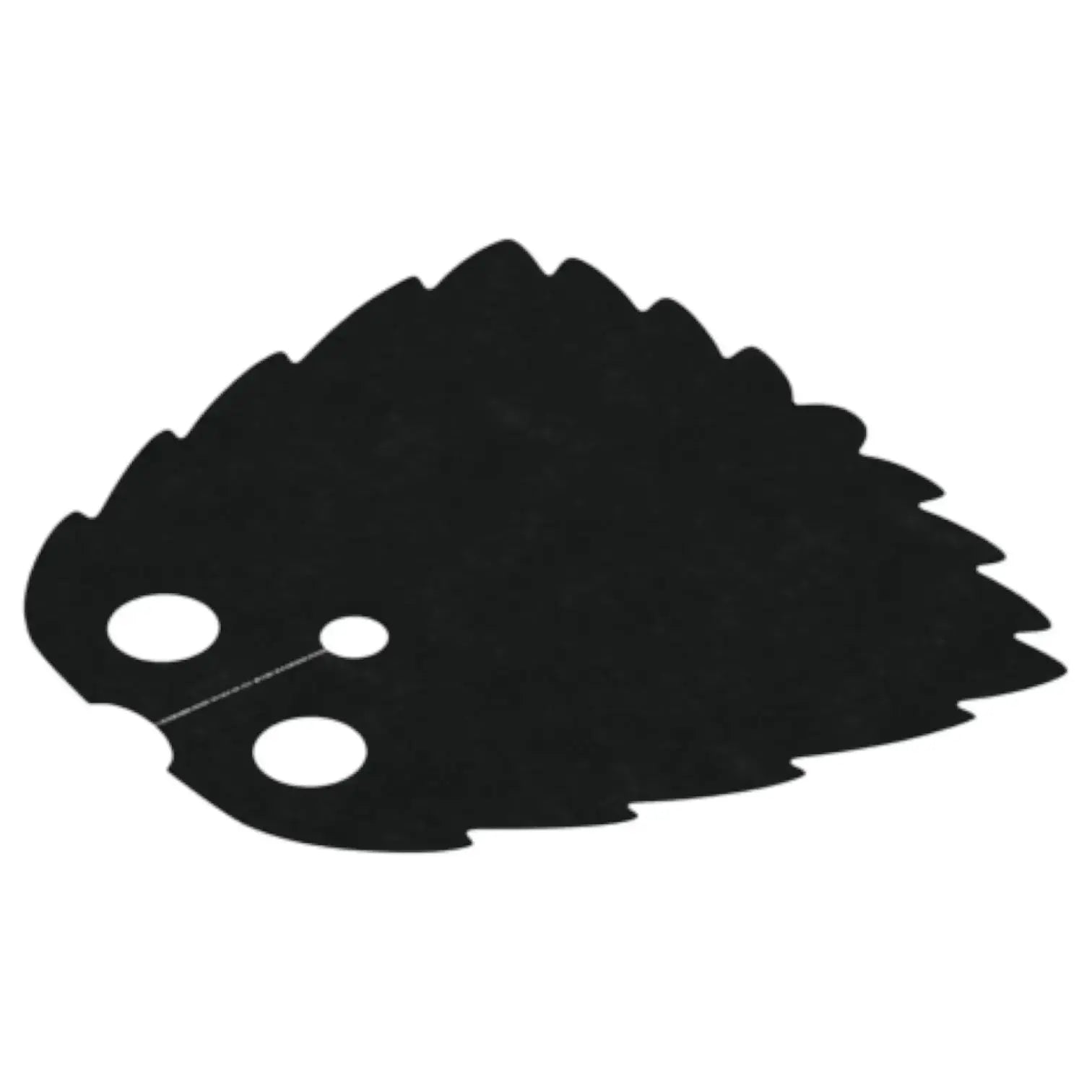LEGO Zubehör Umhang Cape mit gekerbten Kanten in Felloptik 4.1cm - Schwarz Spiele Pirat