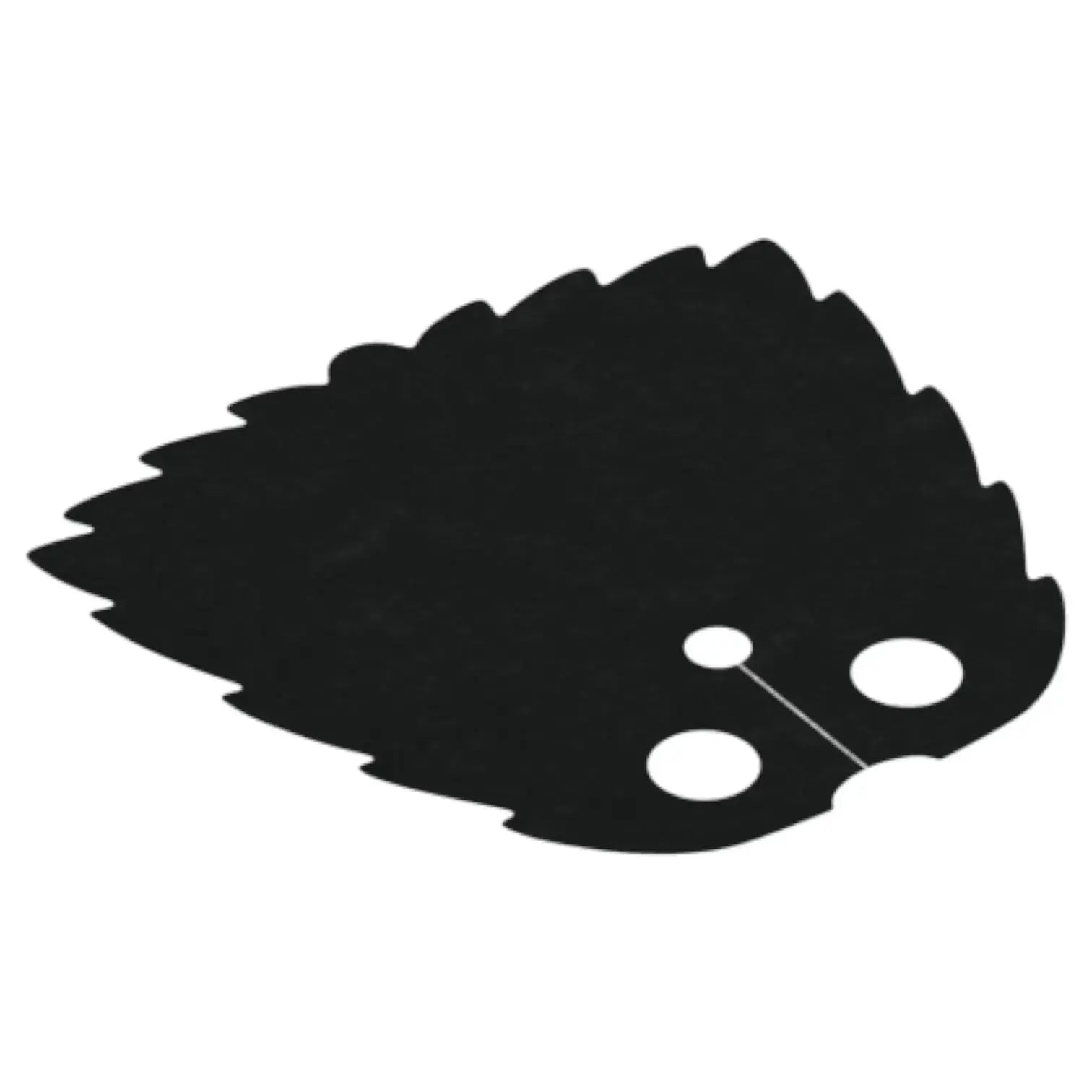 LEGO Zubehör Umhang Cape mit gekerbten Kanten in Felloptik 4.1cm - Schwarz Spiele Pirat