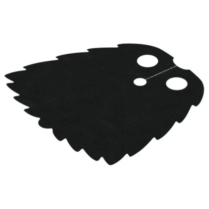LEGO Zubehör Umhang Cape mit gekerbten Kanten in Felloptik 4.1cm - Schwarz Spiele Pirat