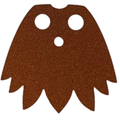 LEGO Zubehör Umhang Cape zwei Farbig 3.5cm - Rot/Grün Spiele Pirat