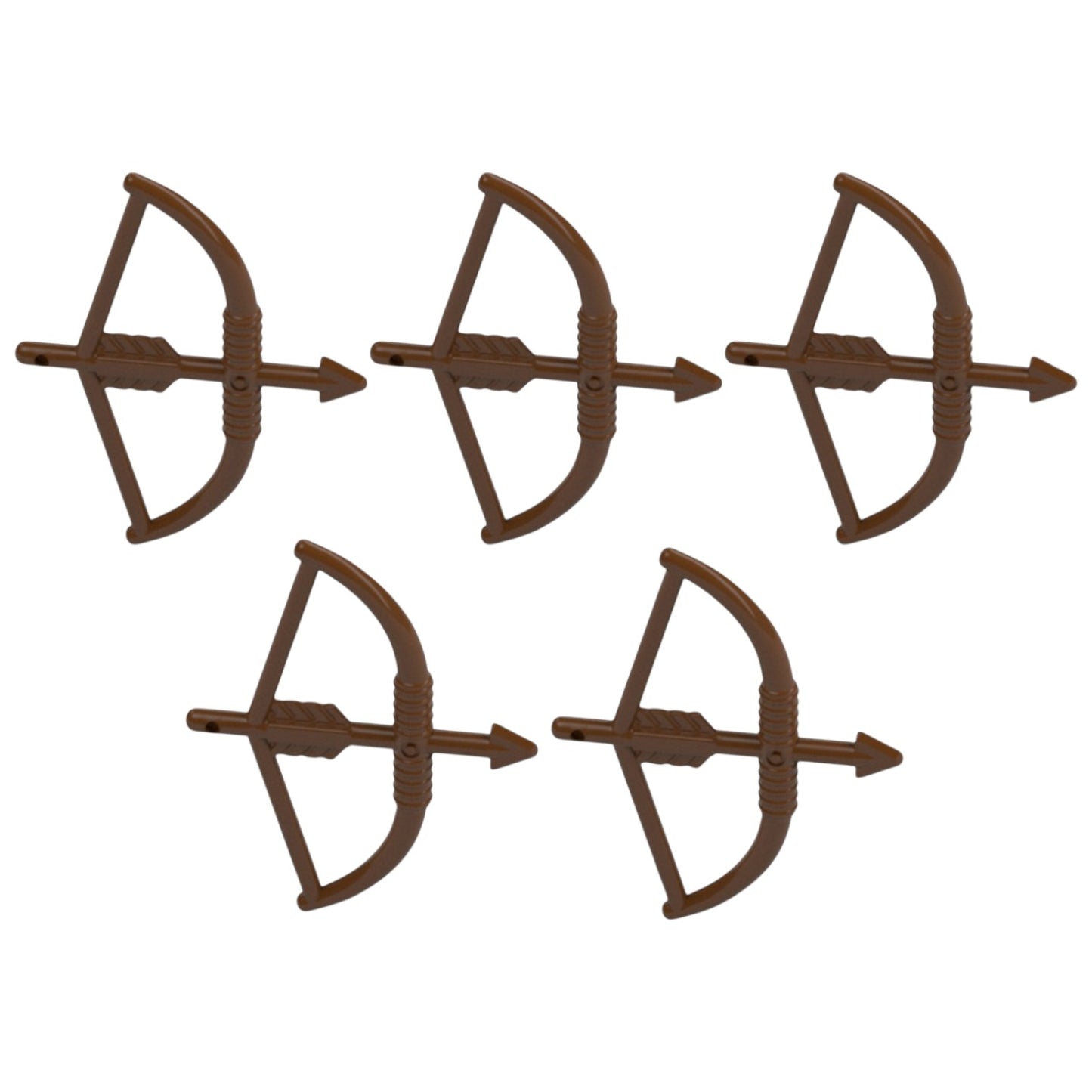 LEGO Zubehör Waffe Bogen 5 Stk. - Braun - 4499