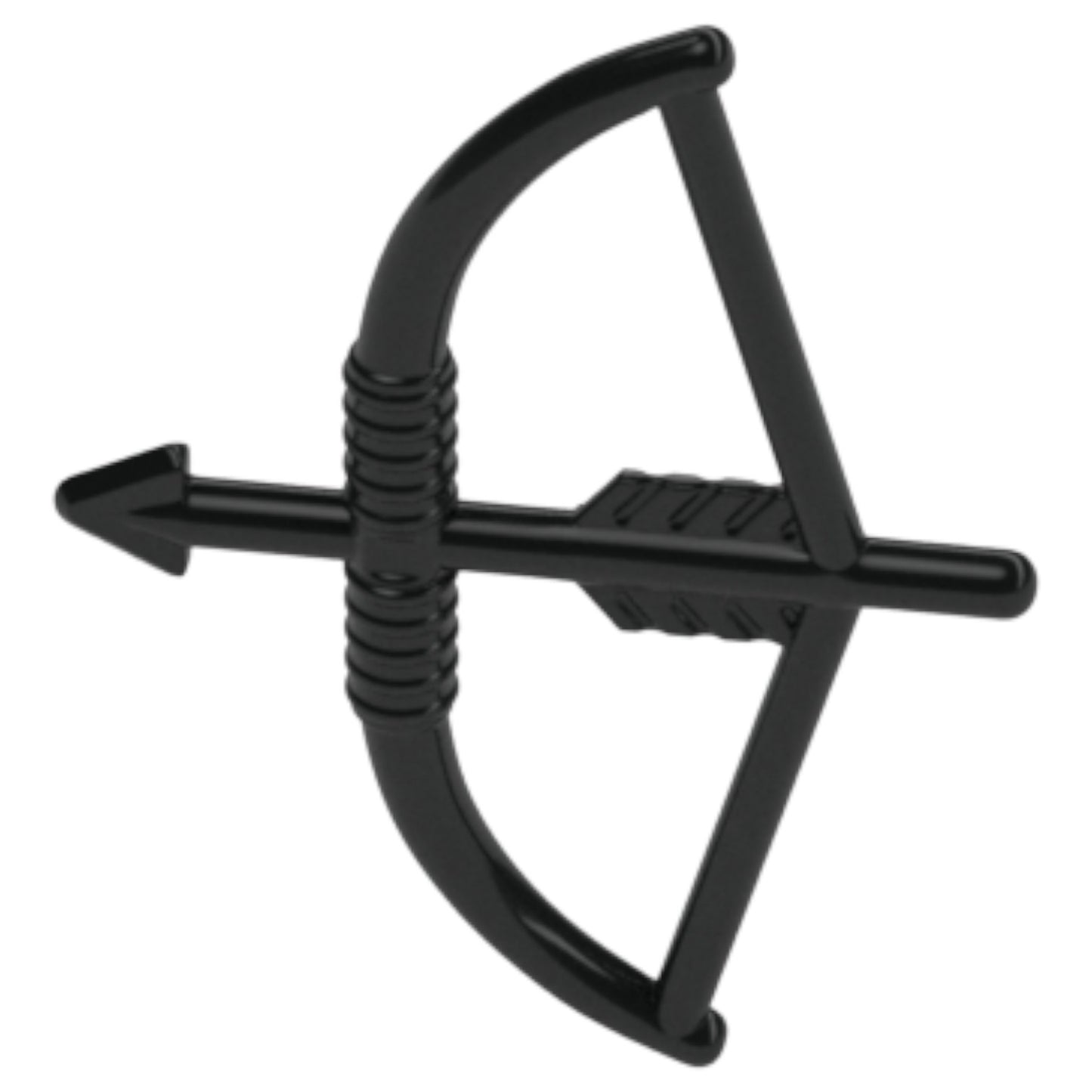 LEGO Zubehör Waffe Bogen - Schwarz - 4499