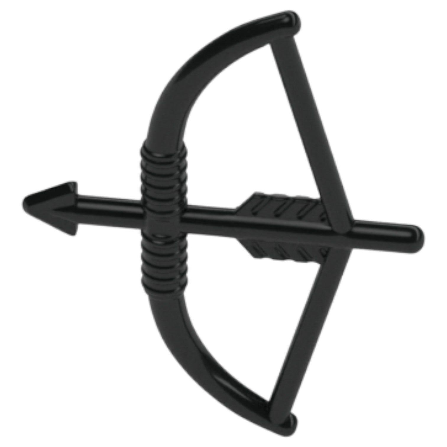 LEGO Zubehör Waffe Bogen - Schwarz - 4499