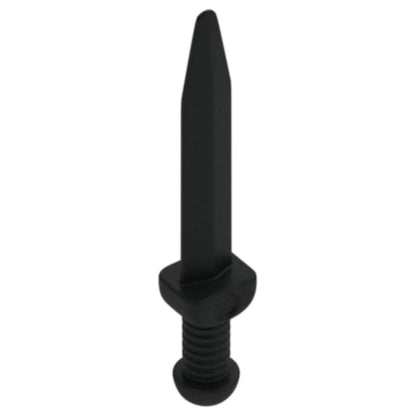 LEGO Zubehör Waffe Dolch 10 Stk. - Schwarz - 18034