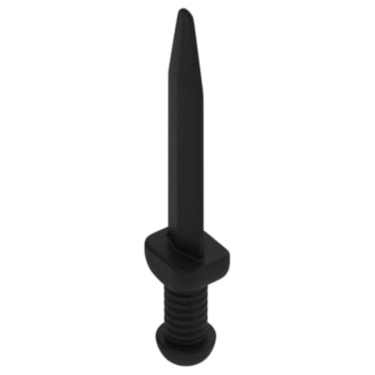 LEGO Zubehör Waffe Dolch 10 Stk. - Schwarz - 18034