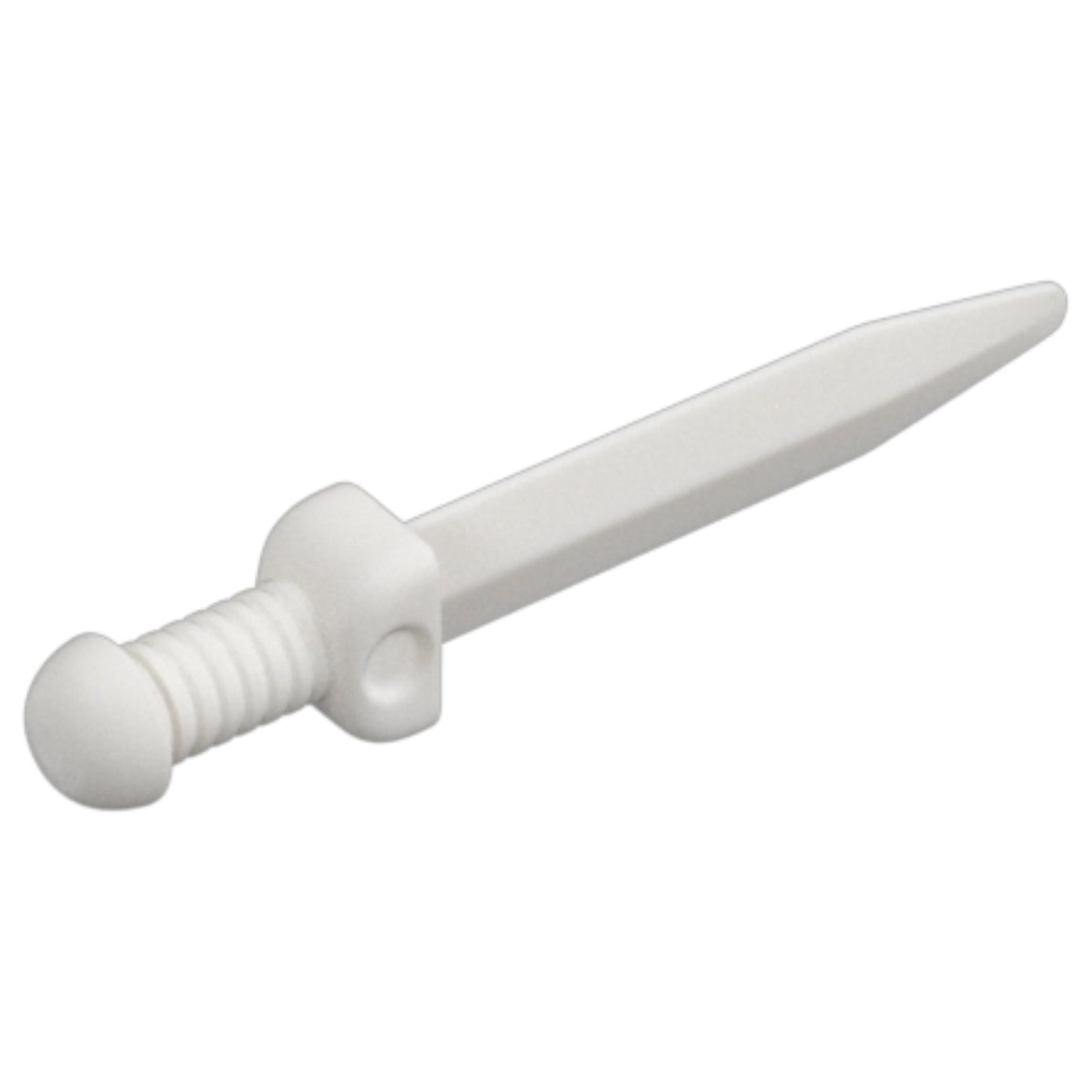 LEGO Zubehör Waffe Dolch 10 Stk. - Weiss - 18034