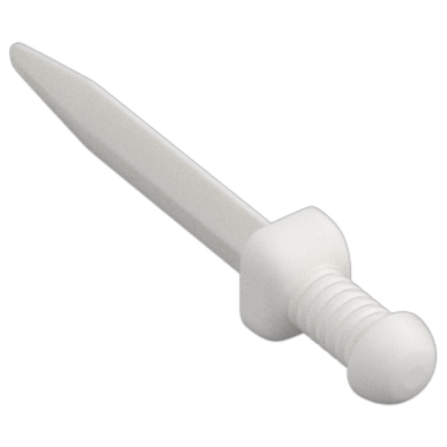 LEGO Zubehör Waffe Dolch 10 Stk. - Weiss - 18034