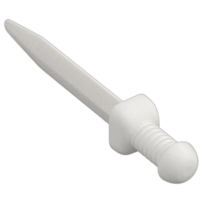 LEGO Zubehör Waffe Dolch 10 Stk. - Weiss - 18034