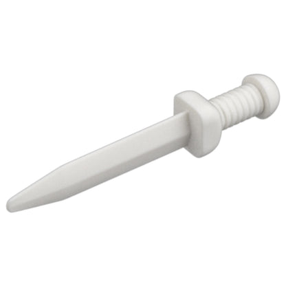 LEGO Zubehör Waffe Dolch 10 Stk. - Weiss - 18034