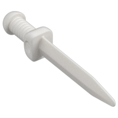 LEGO Zubehör Waffe Dolch 10 Stk. - Weiss - 18034