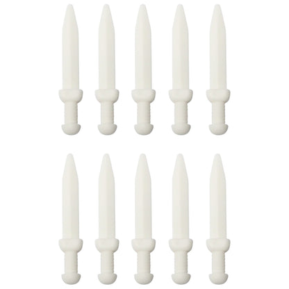 LEGO Zubehör Waffe Dolch 10 Stk. - Weiss - 18034