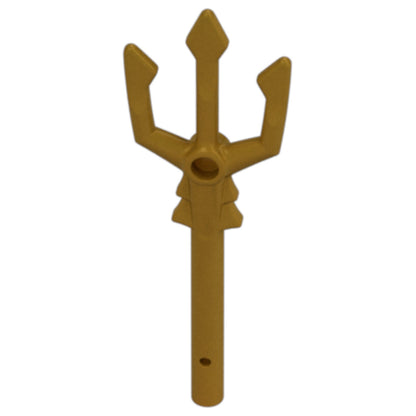 LEGO Zubehör Waffe Dreizack 10 Stk. - Pearl Gold - 92289