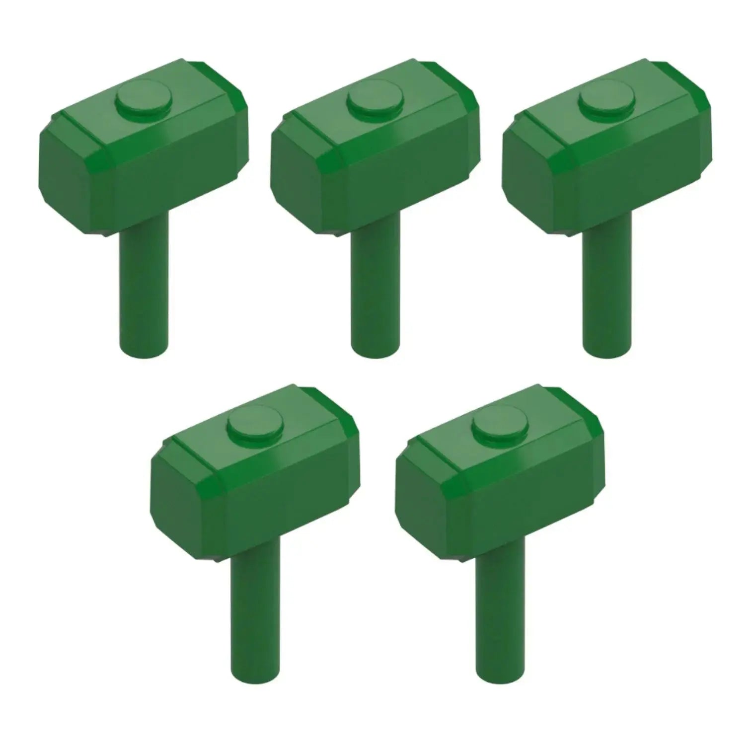LEGO Zubehör Waffe Hammer 5 Stk. - Grün - 75904 Spiele Pirat