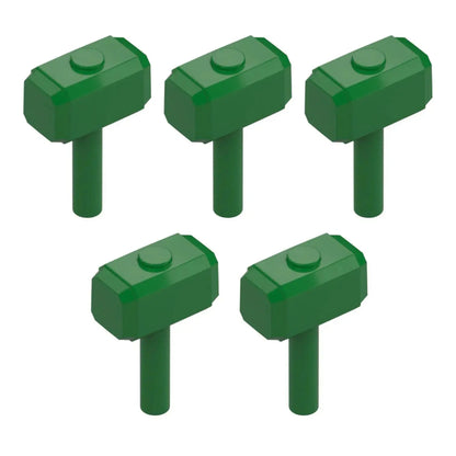 LEGO Zubehör Waffe Hammer 5 Stk. - Grün - 75904 Spiele Pirat