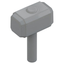 LEGO Zubehör Waffe Hammer 5 Stk. - Grau - 75904