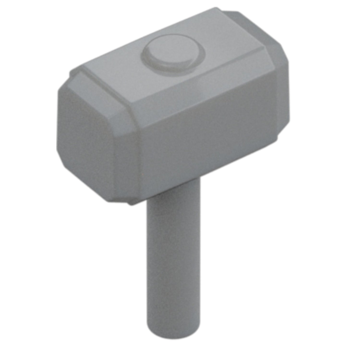 LEGO Zubehör Waffe Hammer 5 Stk. - Grau - 75904