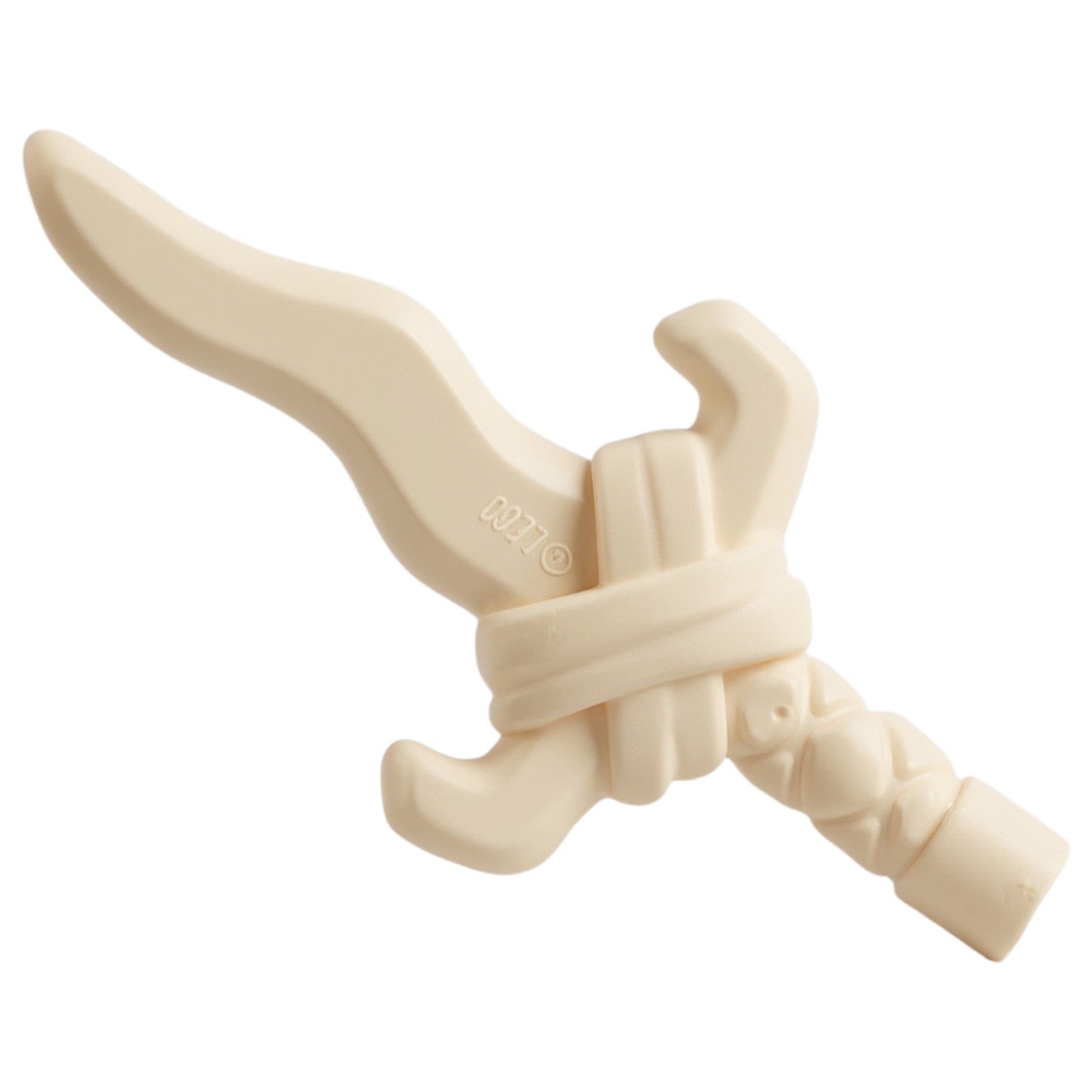 LEGO Zubehör Waffe Knochen Dolch 4 Stk. - Weiss - 2186