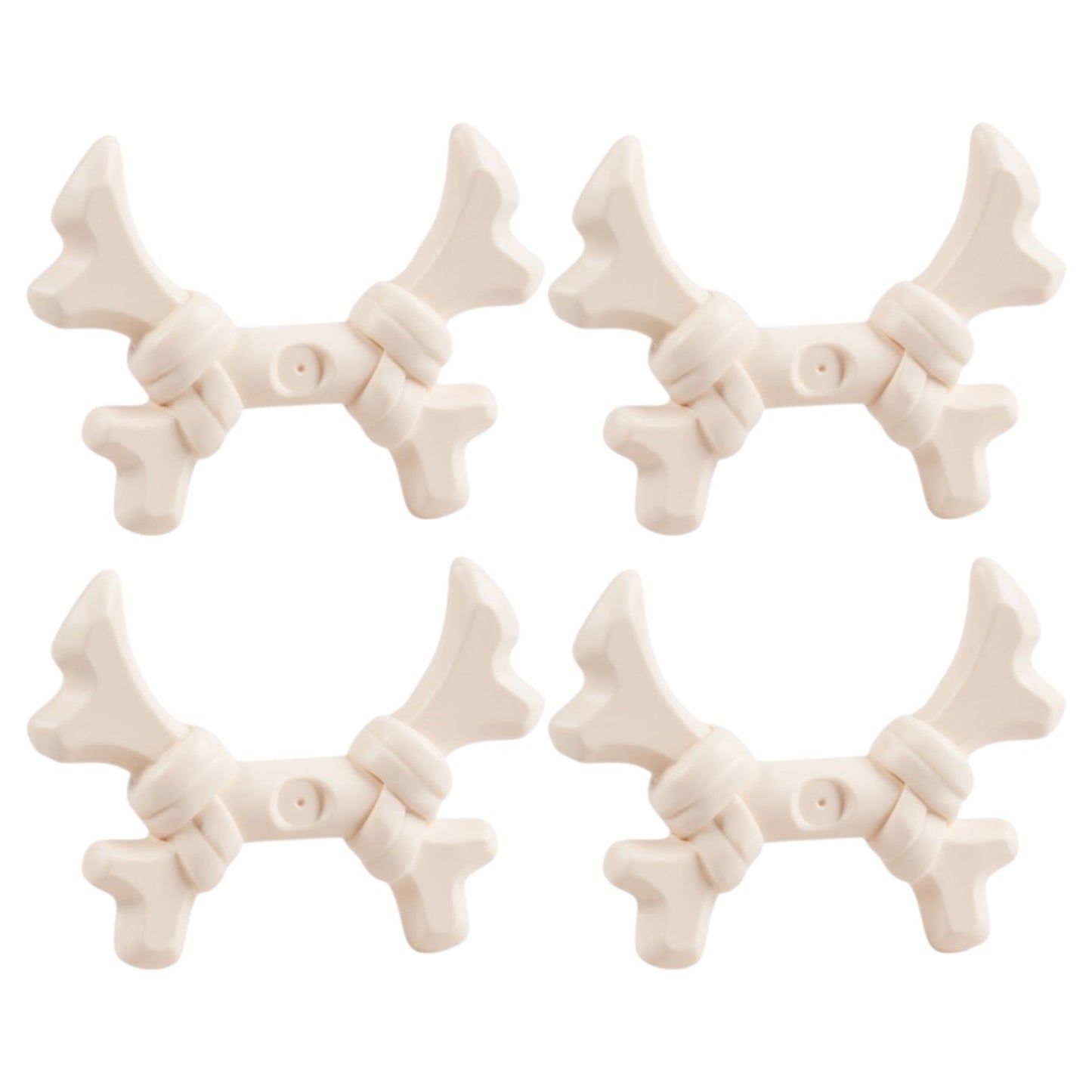 LEGO Zubehör Waffe Knochen Haken 4 Stk. - Weiss - 2186