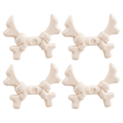LEGO Zubehör Waffe Knochen Haken 4 Stk. - Weiss - 2186