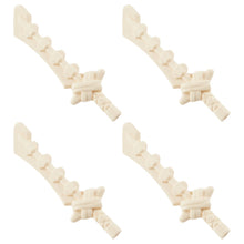 LEGO Zubehör Waffe Knochen Schwert 4 Stk. - Weiss - 2186