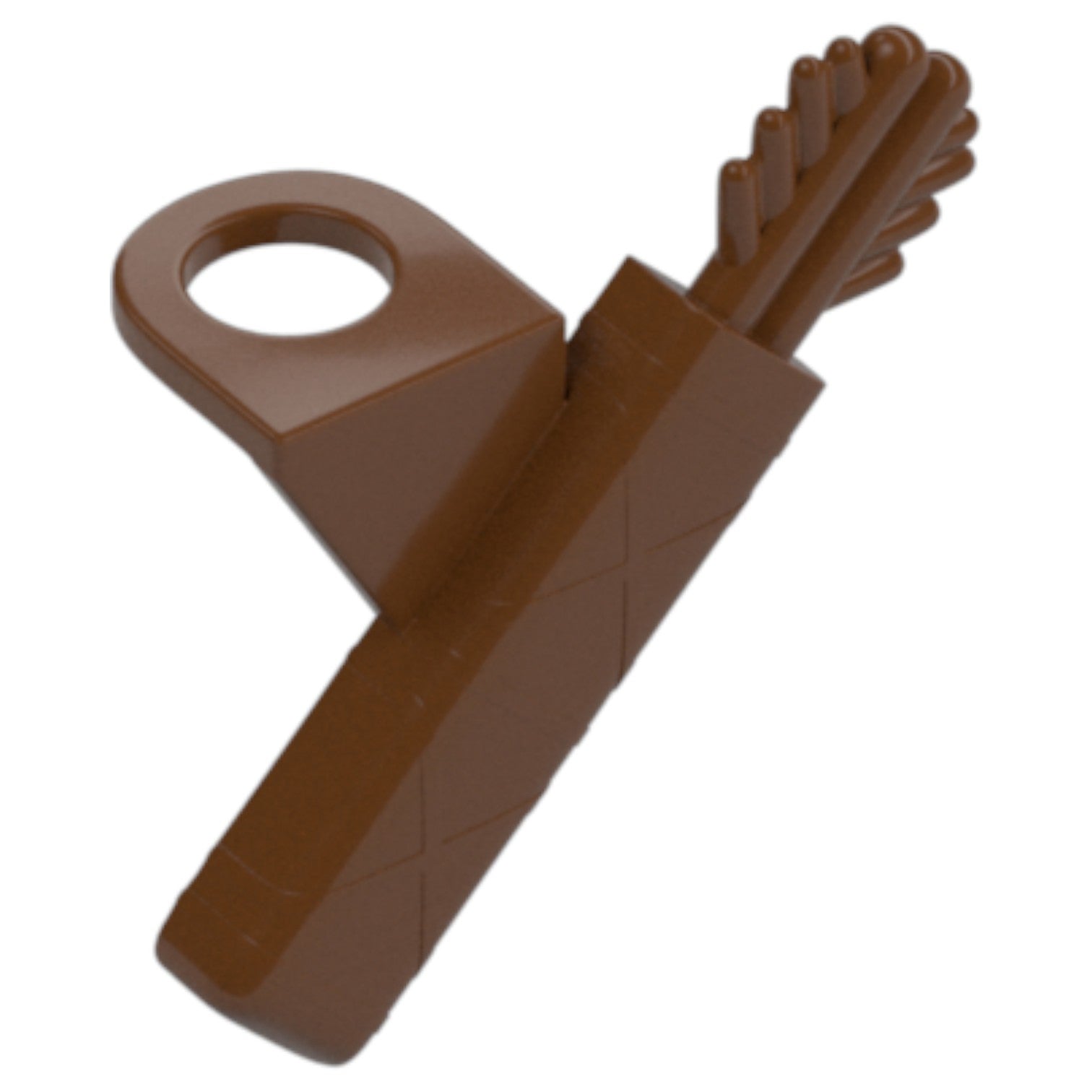 LEGO Zubehör Waffe Köcher mit Pfeilen 5 Stk. - Braun - 4498