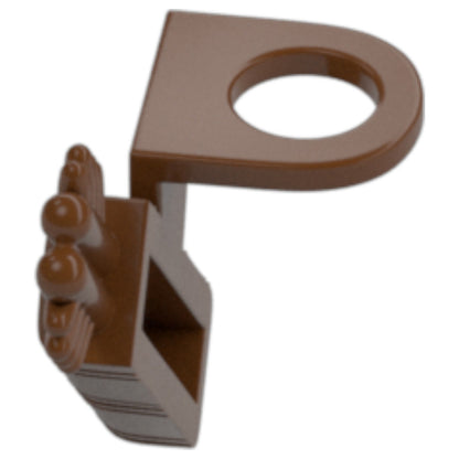 LEGO Zubehör Waffe Köcher mit Pfeilen 5 Stk. - Braun - 4498