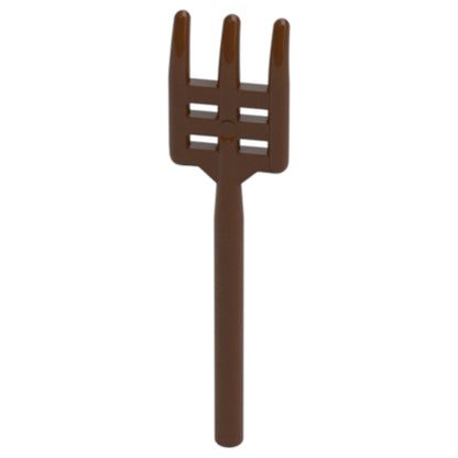 LEGO Zubehör Waffe Mistgabel 5 Stk. - Braun - 95345