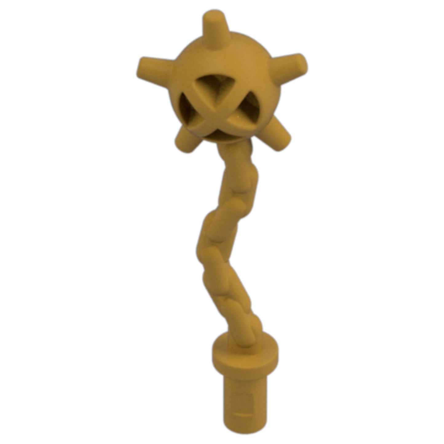 LEGO Zubehör Waffe Morgenstern 10 Stk. - Pearl Gold- 59232