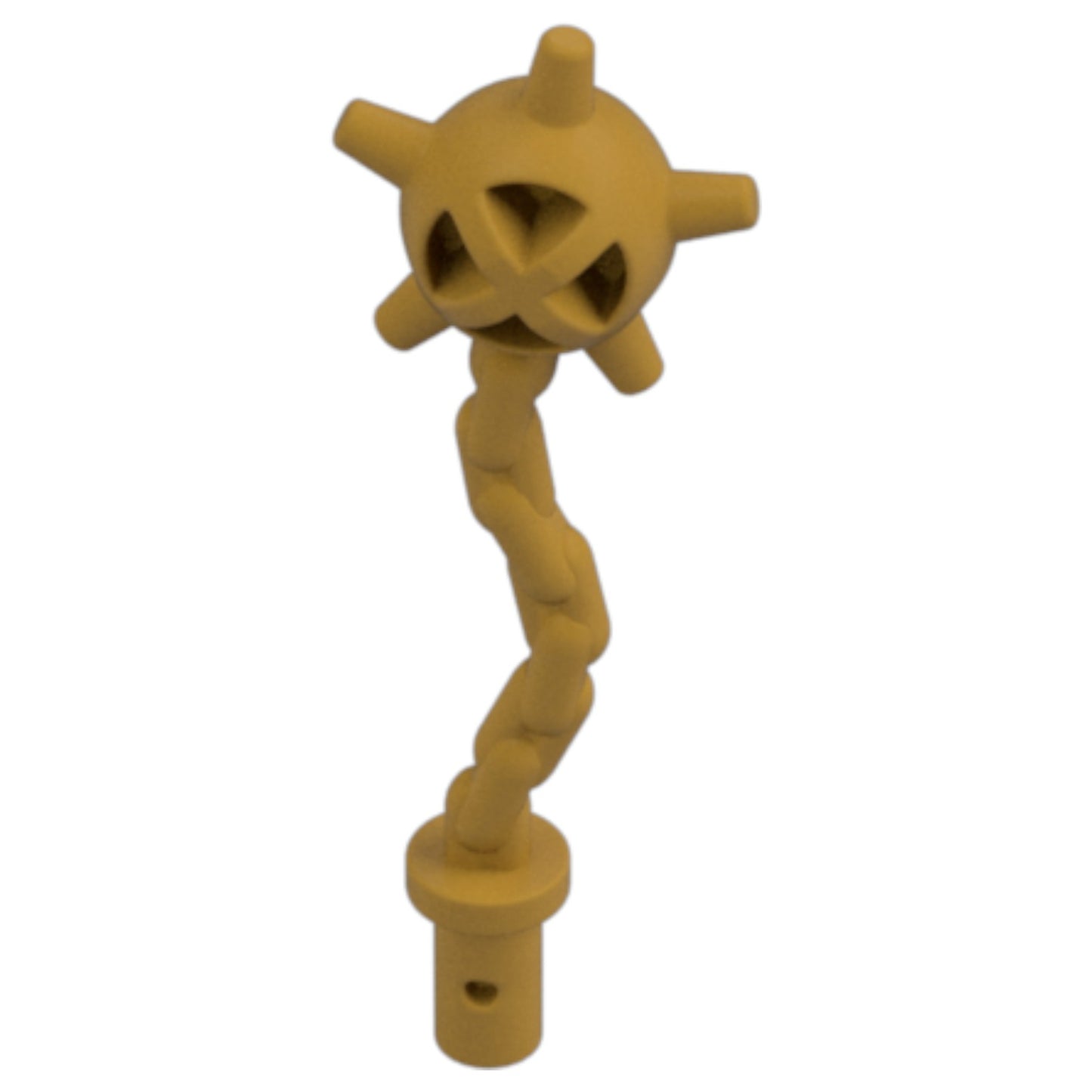 LEGO Zubehör Waffe Morgenstern 10 Stk. - Pearl Gold- 59232