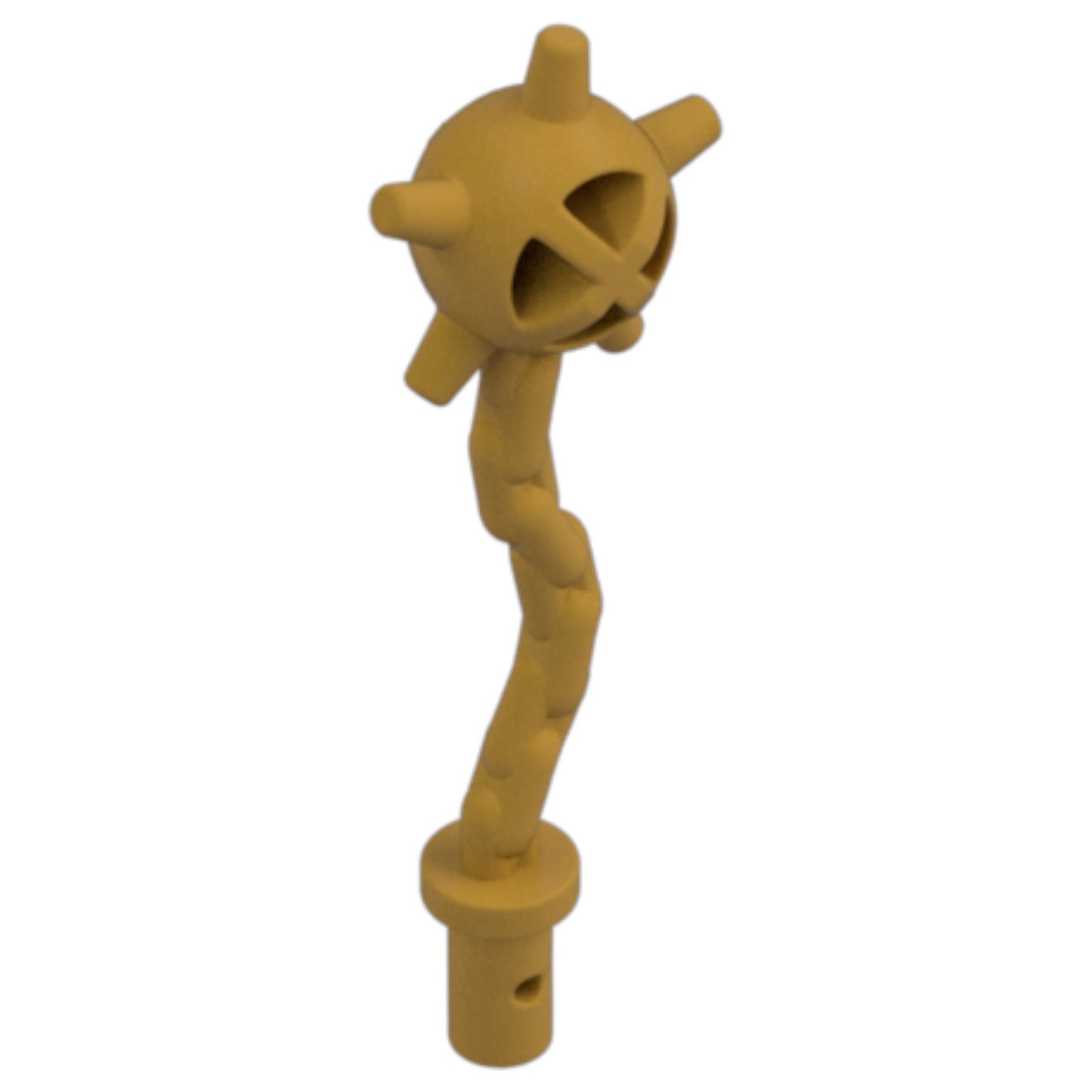 LEGO Zubehör Waffe Morgenstern 10 Stk. - Pearl Gold- 59232