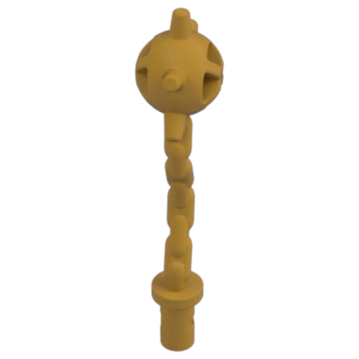 LEGO Zubehör Waffe Morgenstern 10 Stk. - Pearl Gold- 59232
