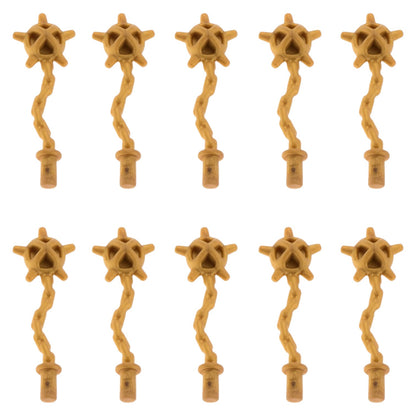 LEGO Zubehör Waffe Morgenstern 10 Stk. - Pearl Gold- 59232