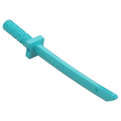 LEGO Zubehör Waffe Ninja Samurai Schwert 5 Stk. - Azur Blau - 21459 Spiele Pirat