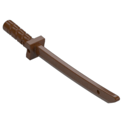 LEGO Zubehör Waffe Ninja Schwert 5 Stk. - Braun - 21459