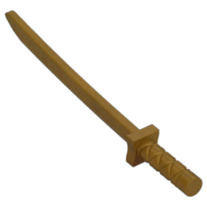 LEGO Zubehör Waffe Ninja Schwert 5 Stk. - Gold - 21459
