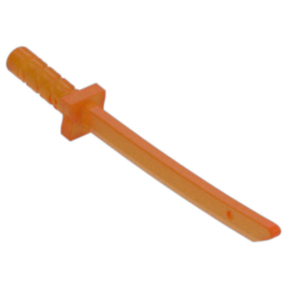 LEGO Zubehör Waffe Ninja Schwert 5 Stk. - Orange - 21459
