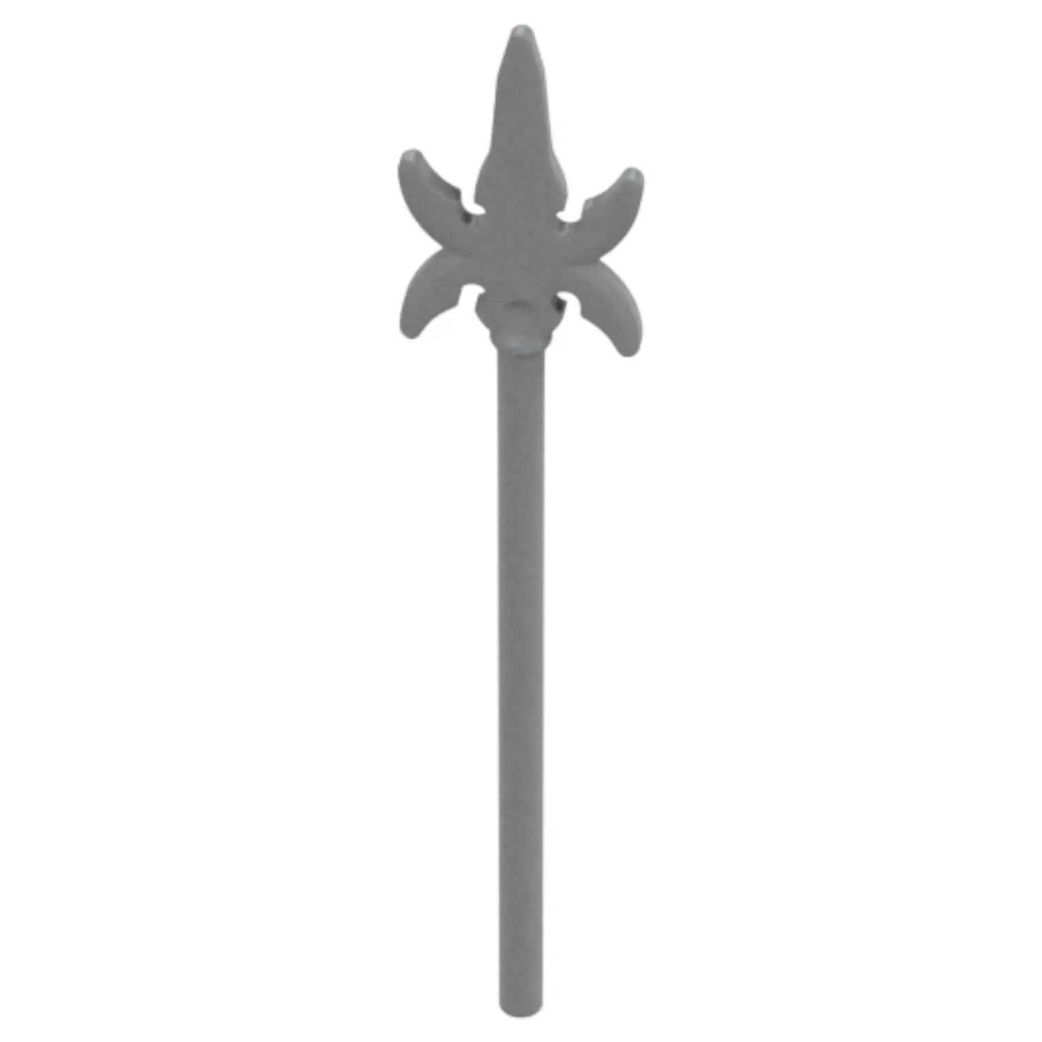 LEGO Zubehör Waffe Pike mit 4 seitlichen Klingen - Grau - 43899