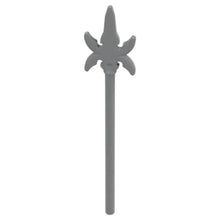 LEGO Zubehör Waffe Pike mit 4 seitlichen Klingen - Grau - 43899