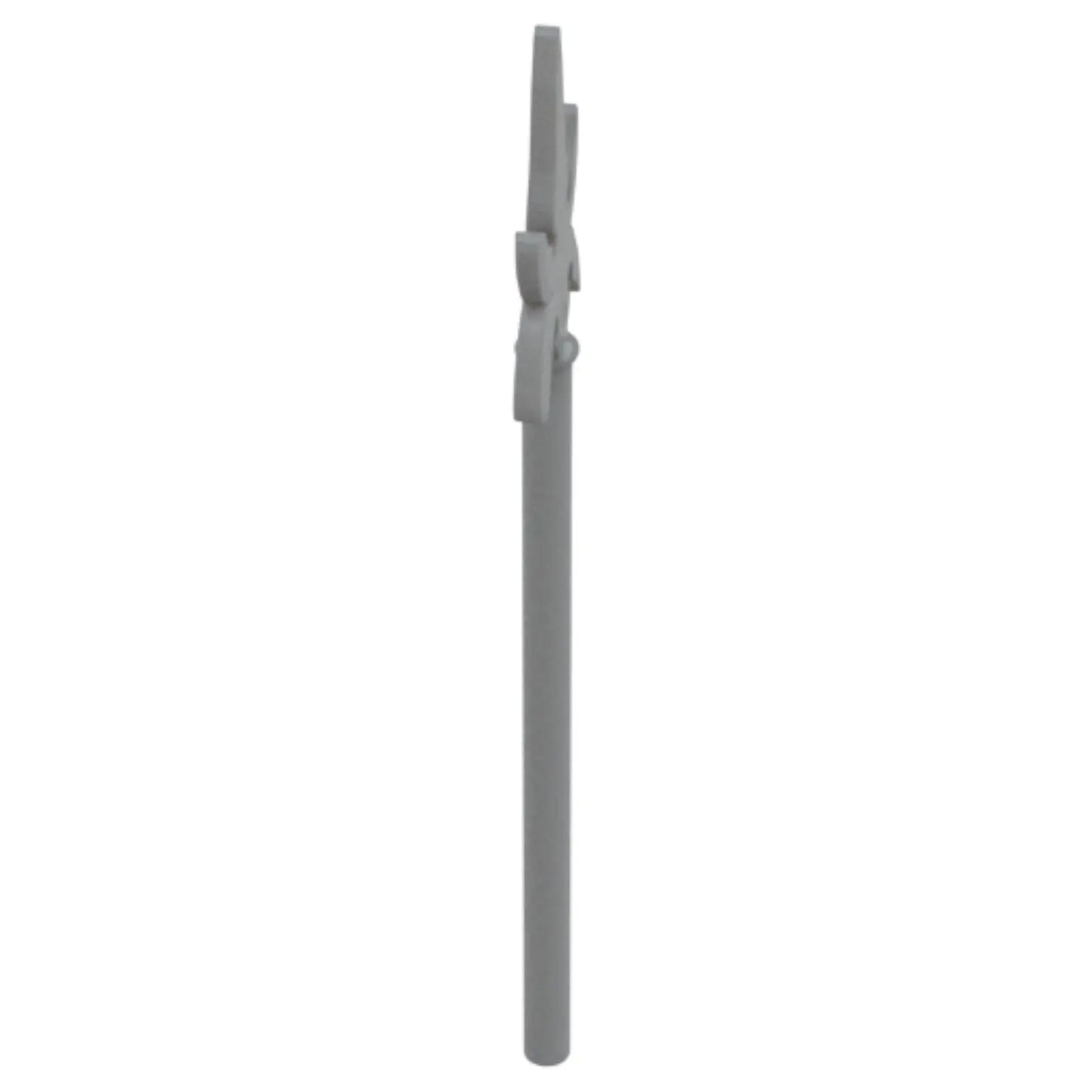 LEGO Zubehör Waffe Pike mit 4 seitlichen Klingen - Grau - 43899