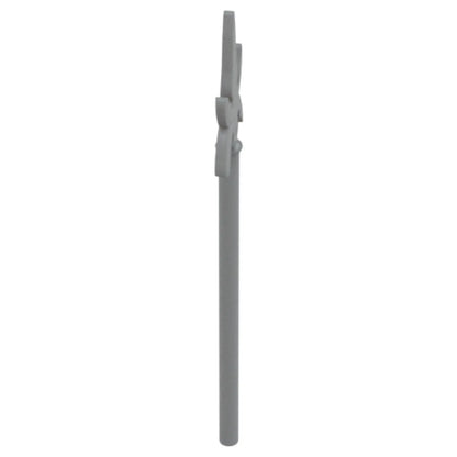 LEGO Zubehör Waffe Pike mit 4 seitlichen Klingen - Grau - 43899