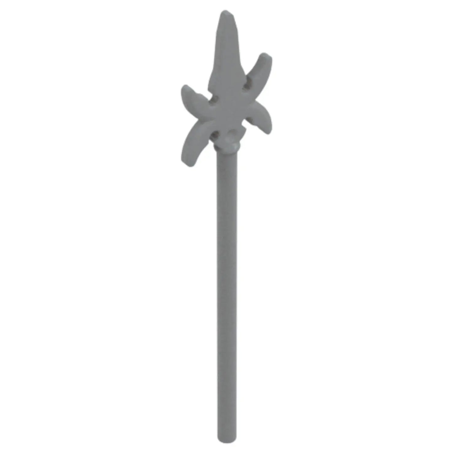 LEGO Zubehör Waffe Pike mit 4 seitlichen Klingen - Grau - 43899