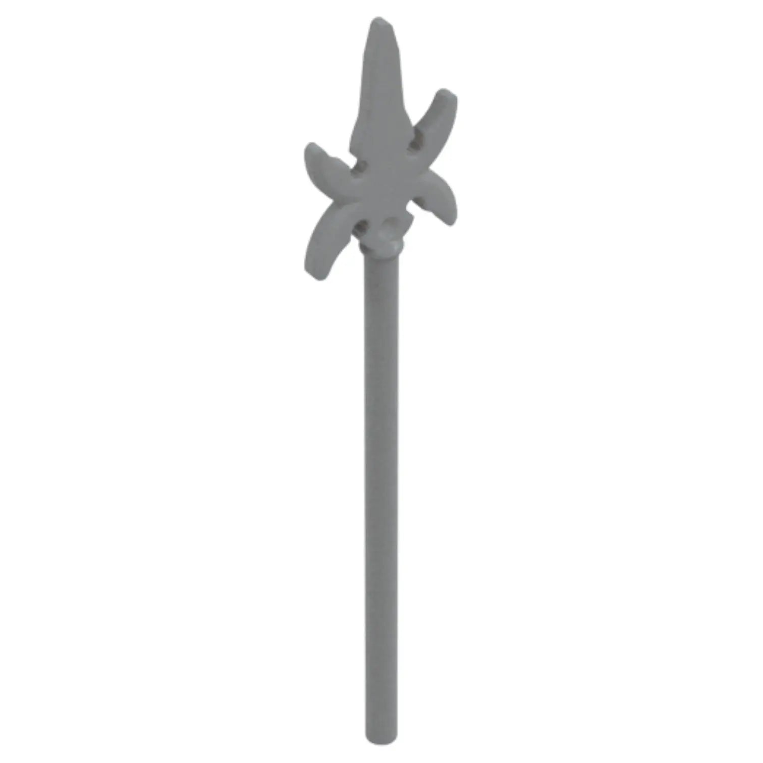 LEGO Zubehör Waffe Pike mit 4 seitlichen Klingen - Grau - 43899
