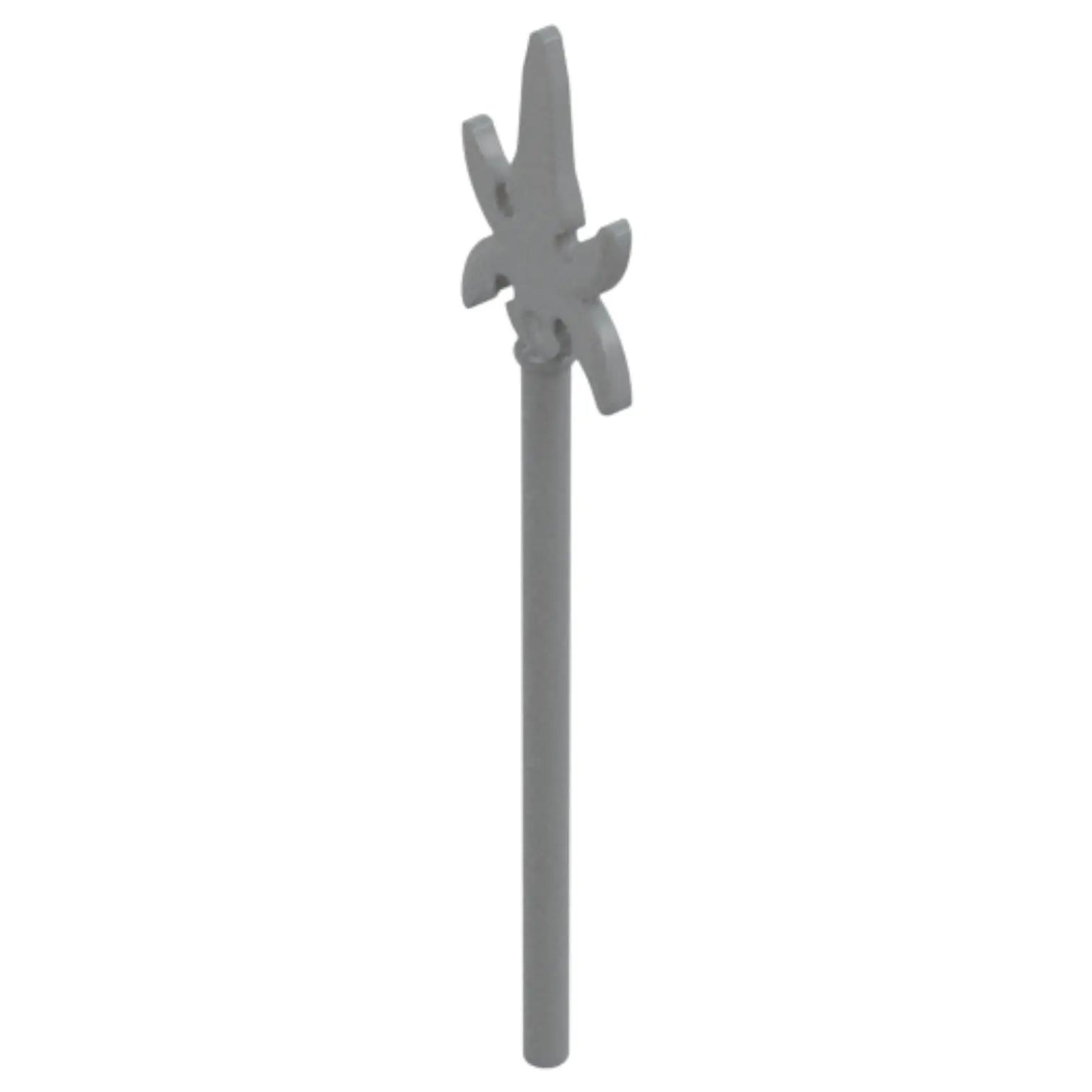 LEGO Zubehör Waffe Pike mit 4 seitlichen Klingen - Grau - 43899