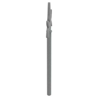 LEGO Zubehör Waffe Pike mit 4 seitlichen Klingen - Grau - 43899